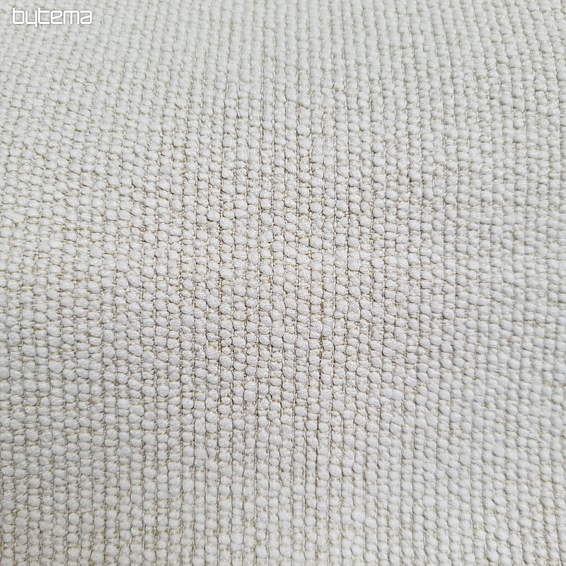 Luksusowa, monochromatyczna, designerska tkanina dekoracyjna GERSTER 77052/20 KREM