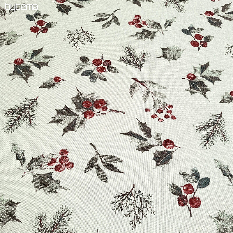 Luksusowa tkanina dekoracyjna HOLLY GREY