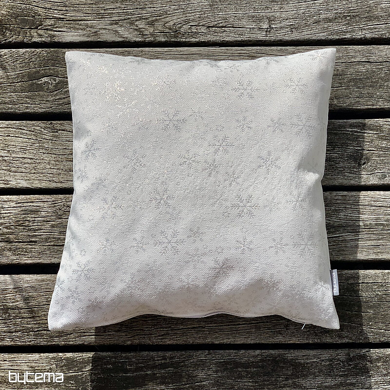 Okładka dekoracyjna świąteczna SREBRNE PŁATKI