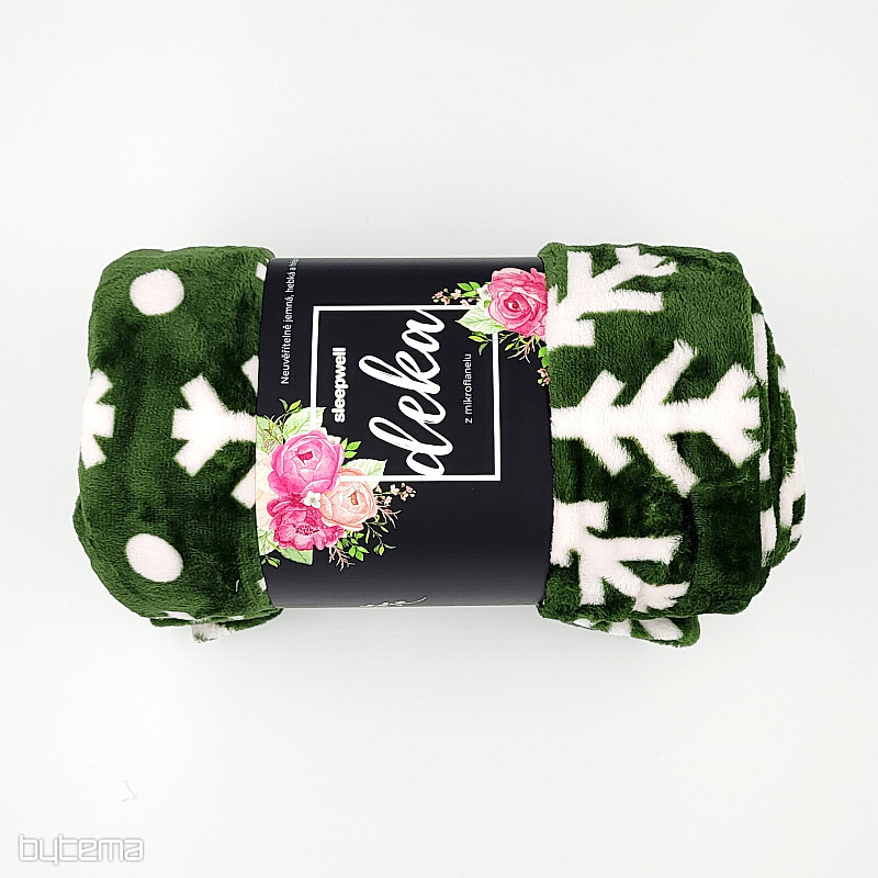 Kocyk MF FLAKE GREEN