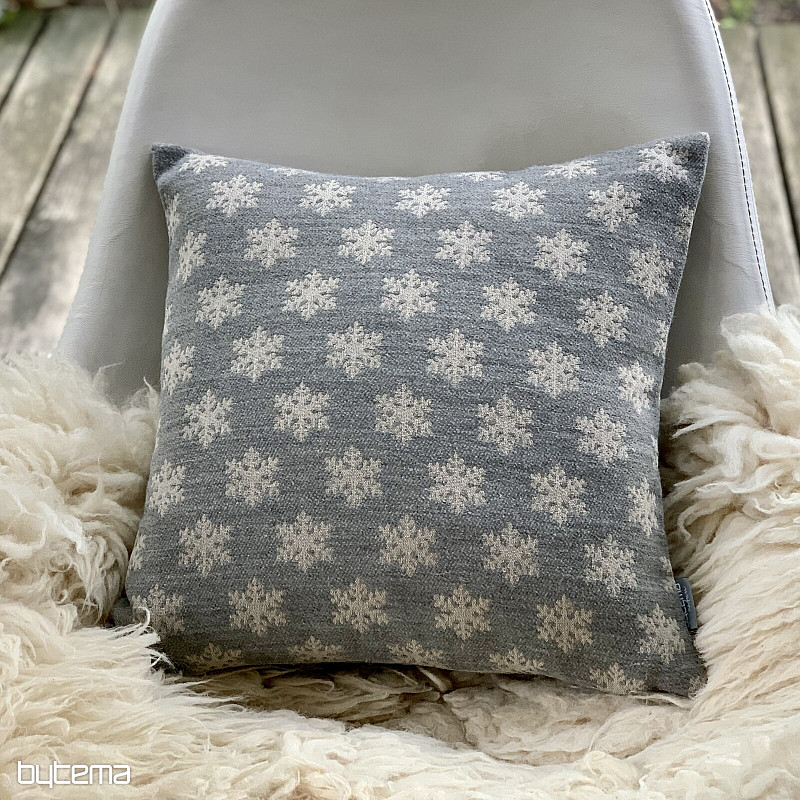 Luksusowa dekoracyjna osłona FLAKES SZARY A