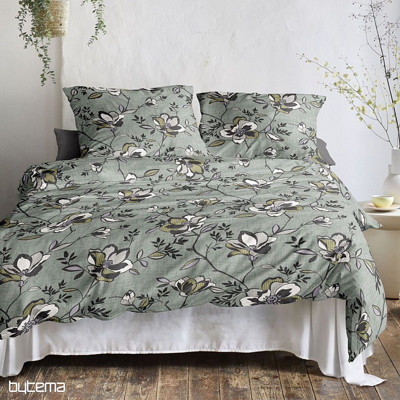 Luksusowa pościel flanelowa IRISETTE KOALA 8616-30 ZIELONA