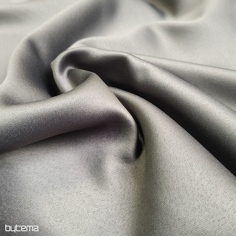 Designerska tkanina dekoracyjna GERSTER BLACKOUT 7630/810 ANTRACYT