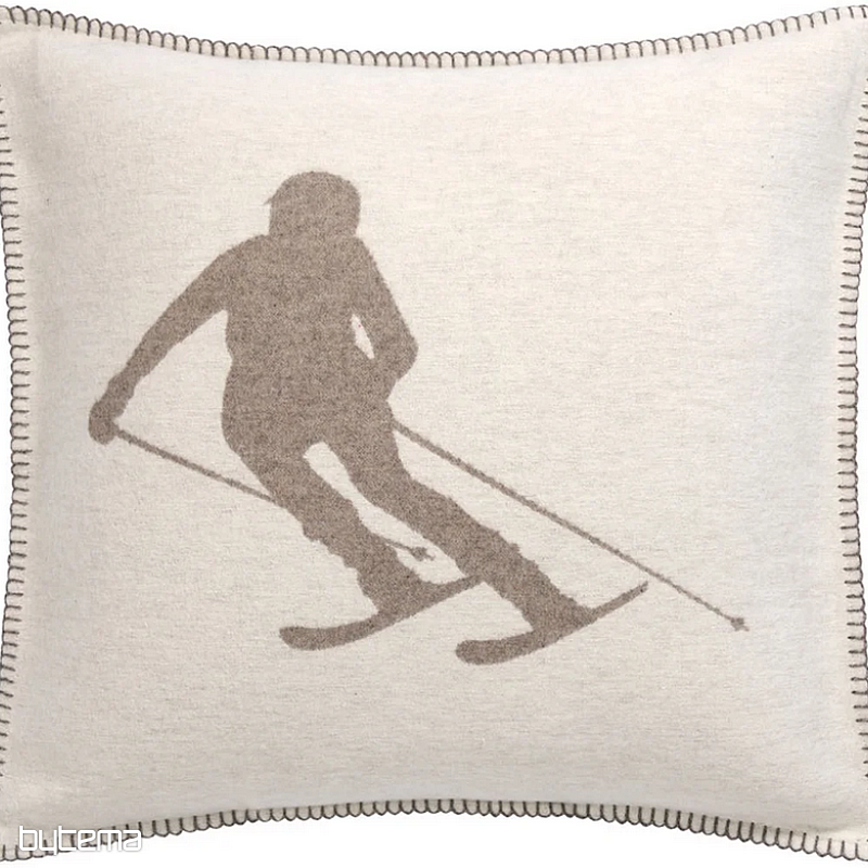 Pokrowiec dekoracyjny DF LUCA SKIER BEIGE