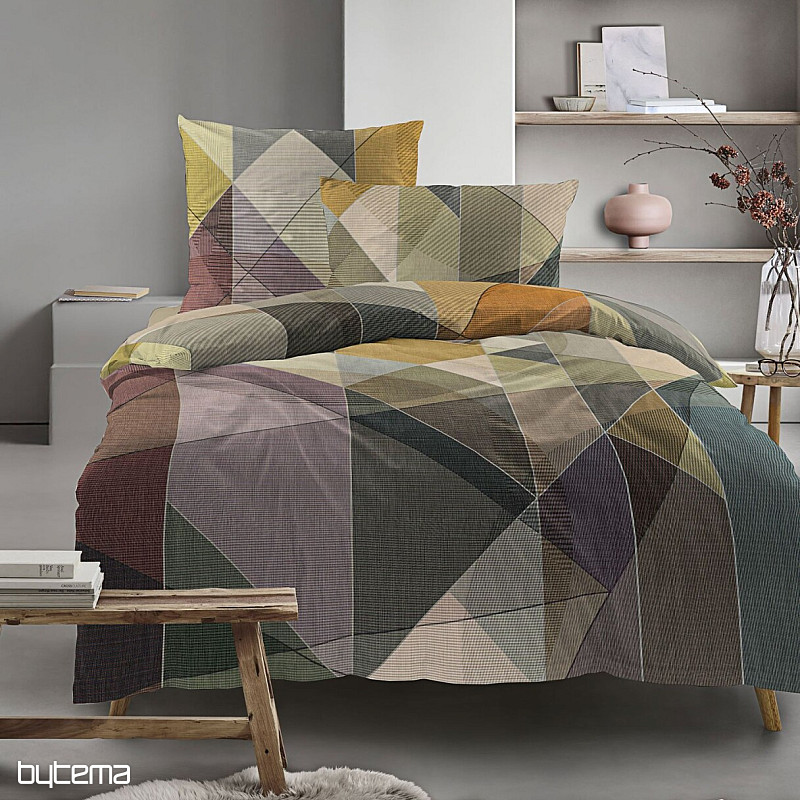 IRISETTE luksusowa satyna bawełniana WAVE 8639-90 MULTI