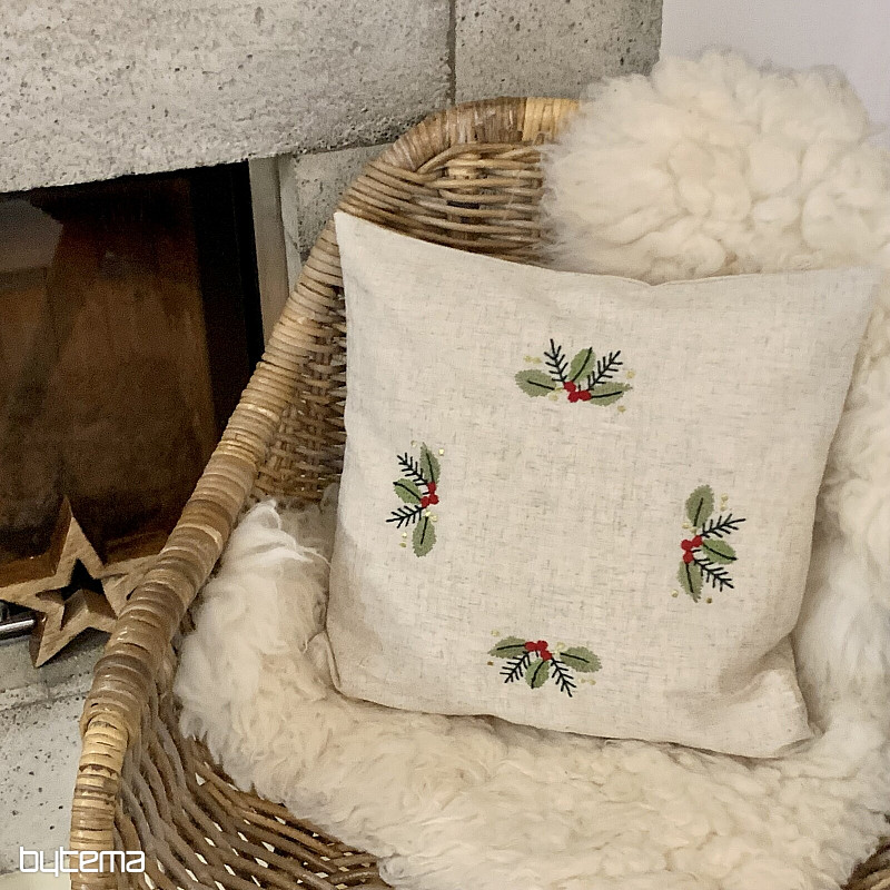 Haftowana okładka KOLOROWE Gałązki