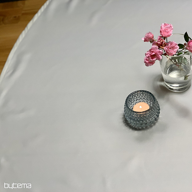 Obrus owalny BEŻOWY