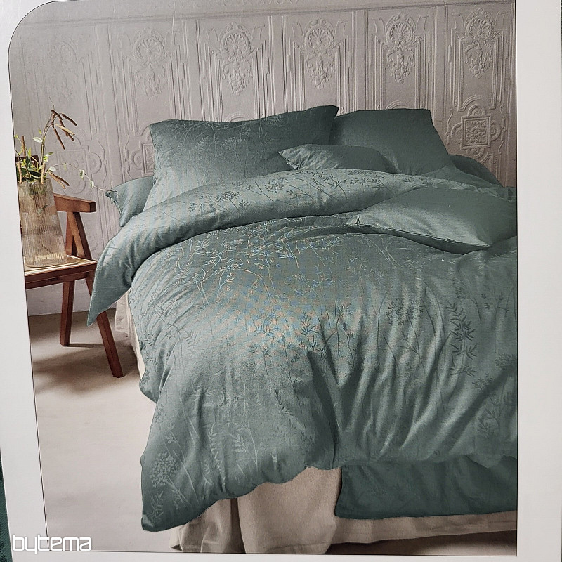 Luksusowy bawełniany adamaszek RIO GREEN