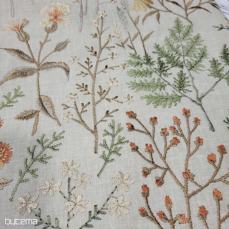 Szalik haftowany RUDY BEŻ