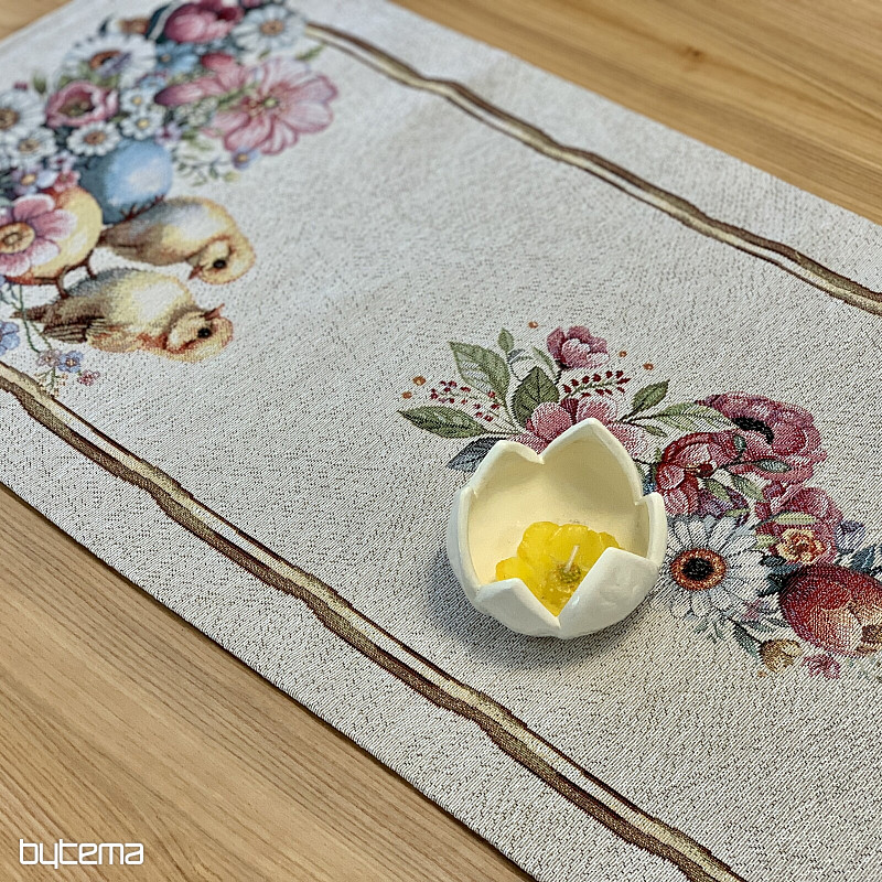 Obrus i szalik z gobelinu WIOSENNE ŚWIĘTA