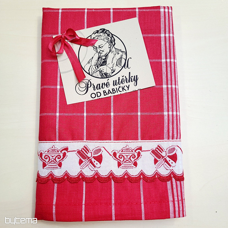 CZERWONE RĘCZNIKI BABCI Z KEET