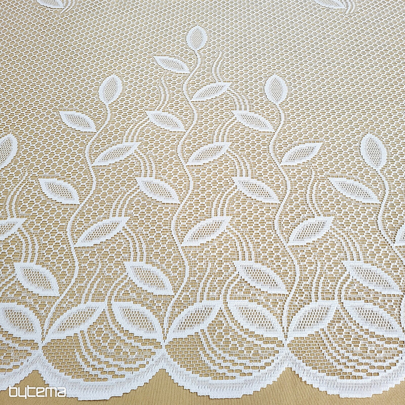 Zasłona żakardowa LIŚCIE II