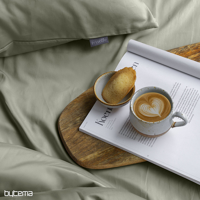 Poszewka satynowa - szałwia 32