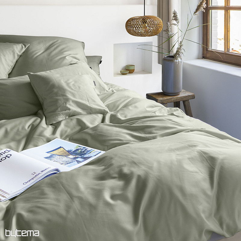 IRISETTE luksusowa satyna bawełniana PARIS 8000-32 SAGE