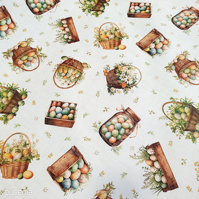 Tkanina dekoracyjna KOLOROWE JAJKA