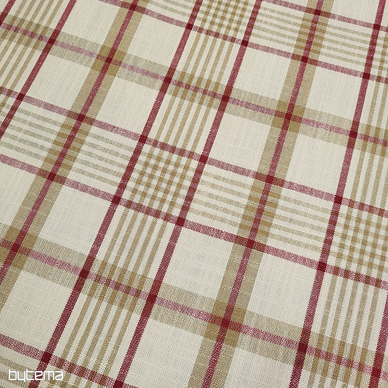 Tkanina dekoracyjna ANZOL RED