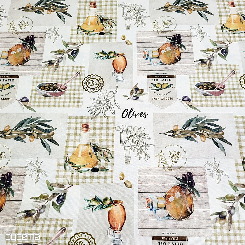 Tkanina dekoracyjna OLIWKI PICUAL