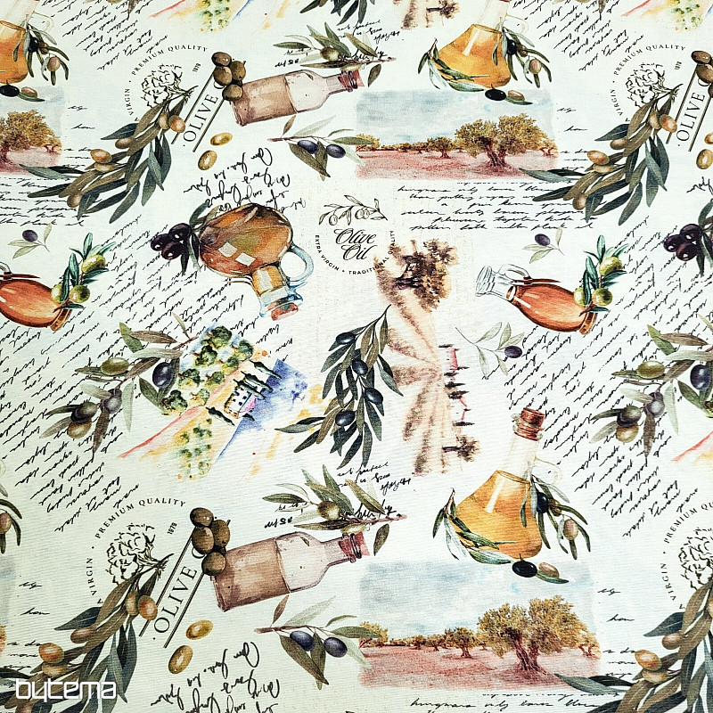 Tkanina dekoracyjna OLIVY FARGA
