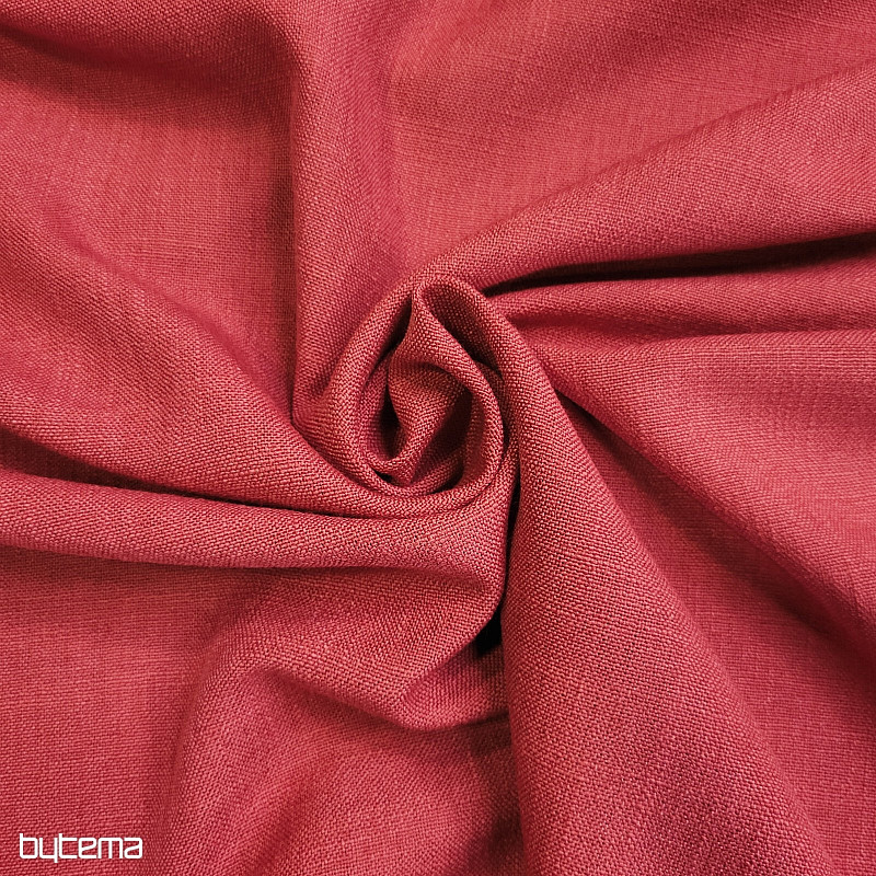 Tkanina dekoracyjna VALS CZERWONA