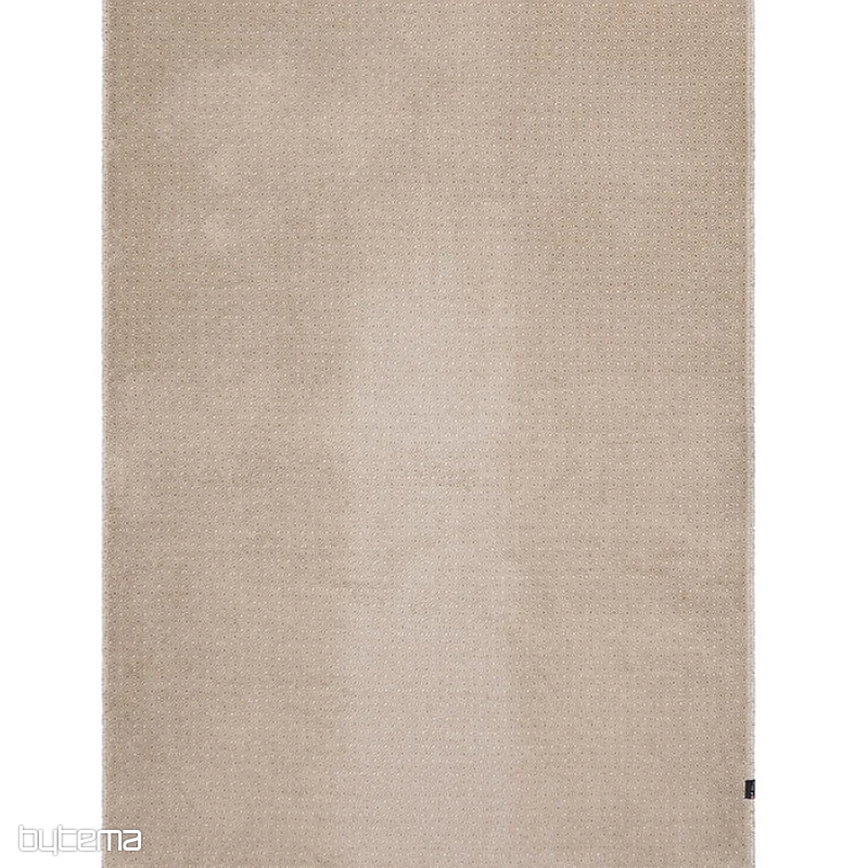 Kocyk VIENNA ECRU z frędzlami