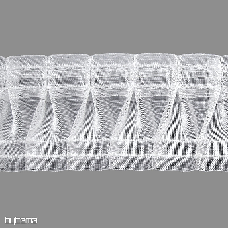Wstążka do marszczenia zasłon ZIGZAG 8 cm, 1:2