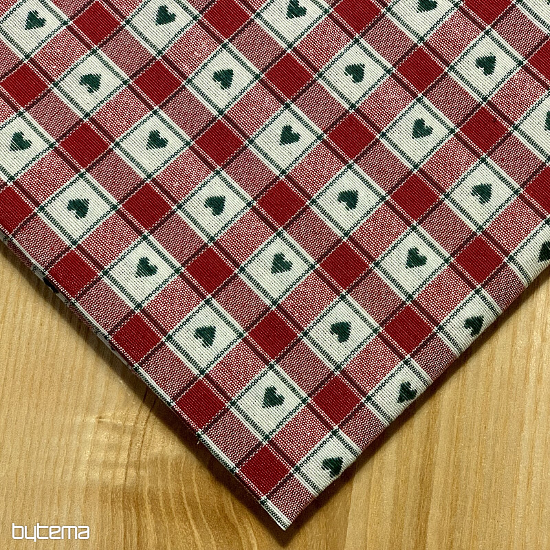 Obrus i szalik MAXI CORET czerwony