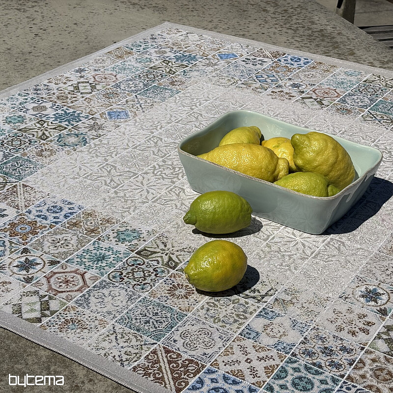 Obrus i szalik z gobelinu VINTAGE MOSAIC