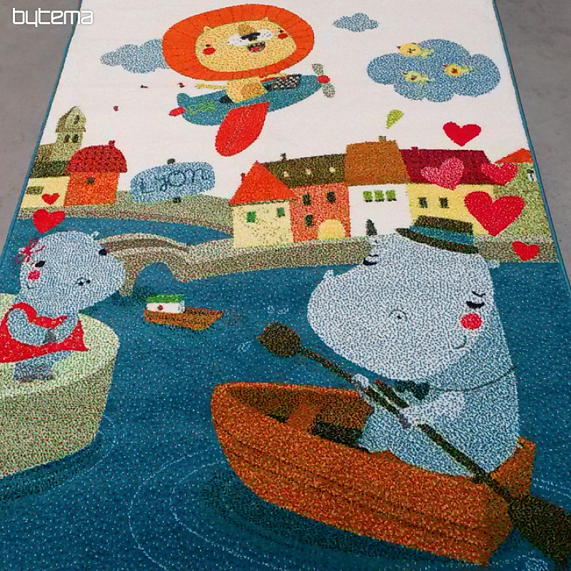 Dywan dziecięcy Hippos