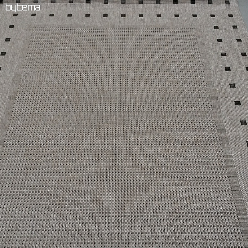 Dywan zapinany na klamrę FLOORLUX 20329/04 srebrno-czarny