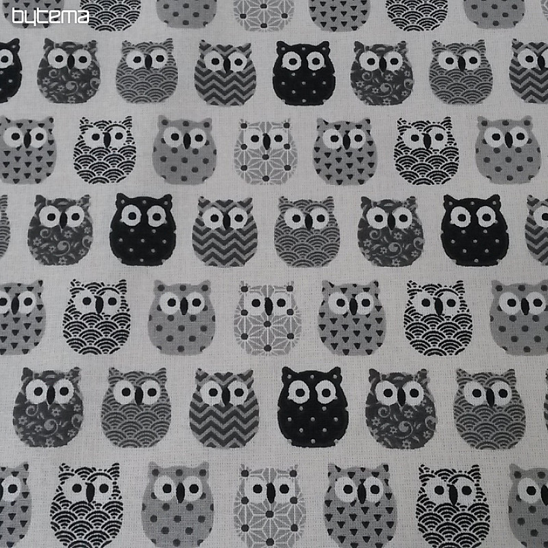 Tkanina dekoracyjna MINI OWLS 8