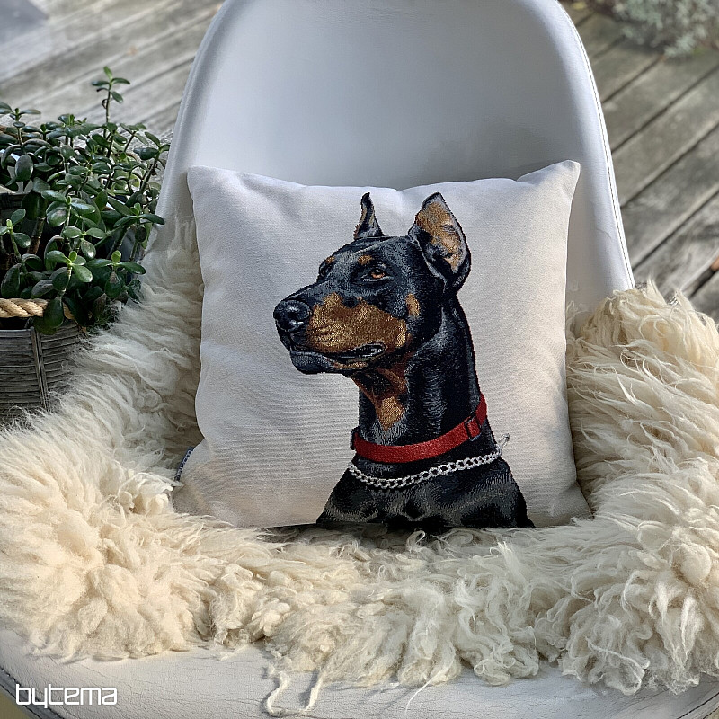 Poszewka na poduszkę Doberman