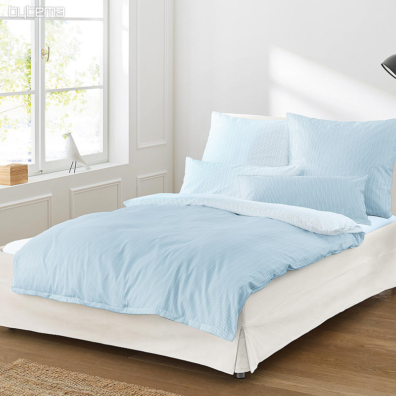Nowoczesna designerska pościel LINEA blue sky 8021-22