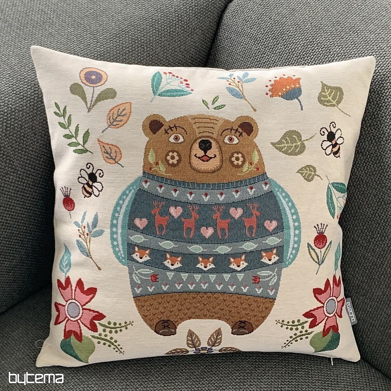 Poszewka na poduszkę z nadrukiem MERRY ANIMALS 2