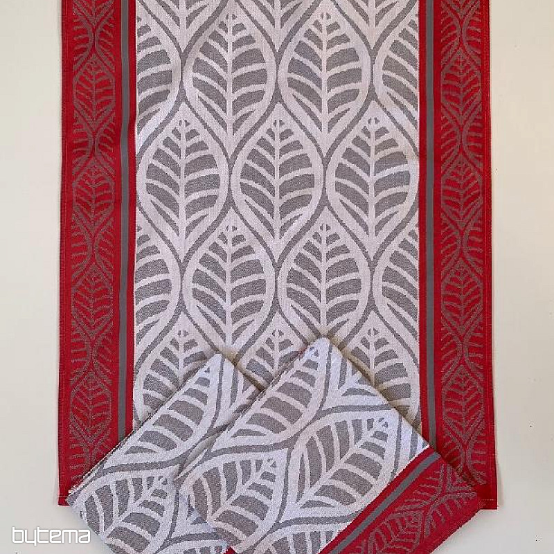 Ręczniki LIŚCIE CZERWONE 3 szt.