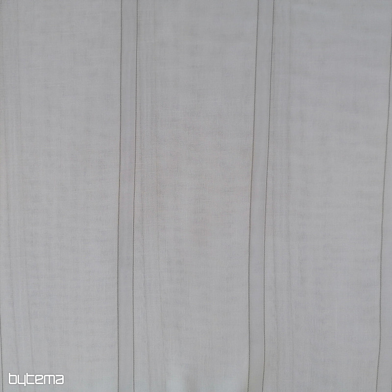 Zasłona GERSTER 11296 biała w paski