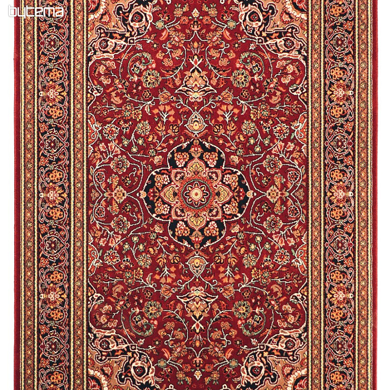 Luksusowy dywan wełniany PRAGA Bordeaux