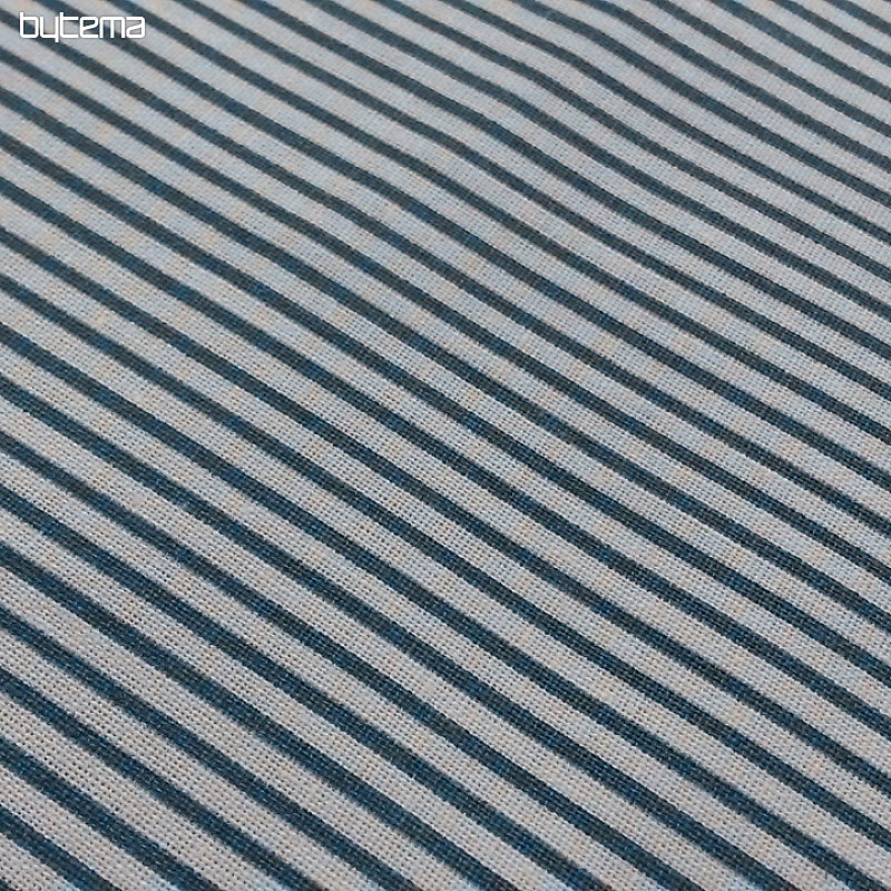 Tkanina bawełniana STRIP niebieski