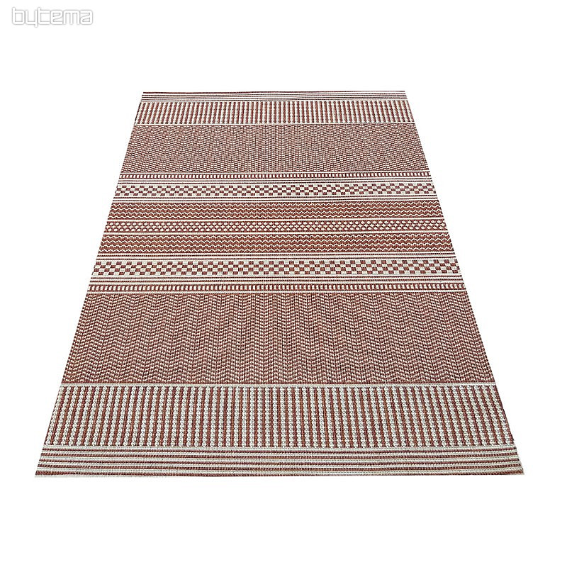 Dywan buklák ZARA 02 terakota