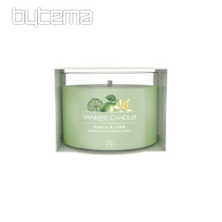 świeczka YANKEE CANDLE zapach VANILLA LIME W SZKLE 37 g