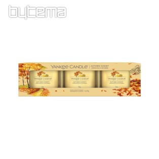 świeca zapachowa YANKEE CANDLE AUTUMN SUNSET KOMPLET 3 sztuk