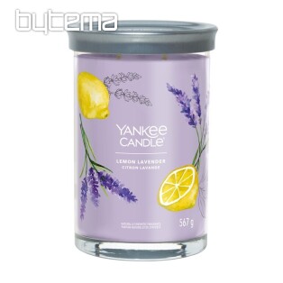 YANKEE CANDLE - LEMON LAVENDER TUMBER DUŻA 2 knoty