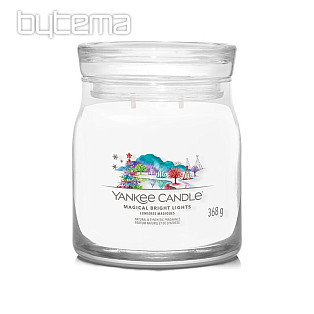 świeca zapachowa YC MAGICAL BRIGHT LIGHTS GLASS MEDIUM 2 knoty