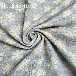 Luksusowa tkanina dekoracyjna FLAKES GREY