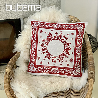 Okładka na gobelin świąteczny FOLK CHRISTMAS 2 czerwony