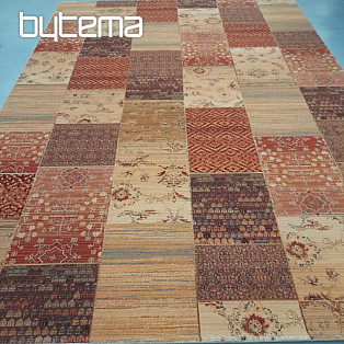 Luksusowe dywany wełniane KASHQAI PATCHWORK kremowe