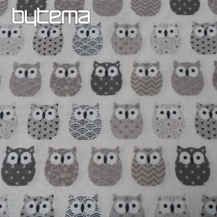 Tkanina dekoracyjna MINI OWLS 2