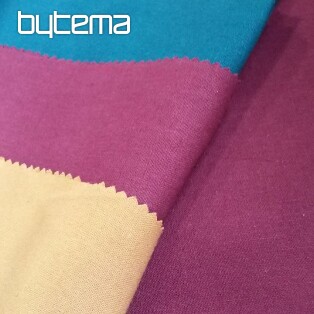 Tkanina bawełniana UNI PURPLE burgund