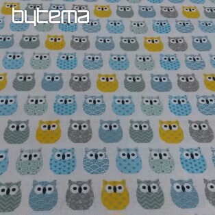 Tkanina dekoracyjna MINI OWLS 7
