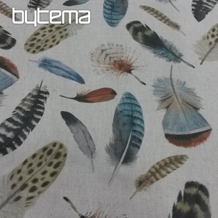 Tkanina dekoracyjna OTONO FEATHERS 601 druk cyfrowy