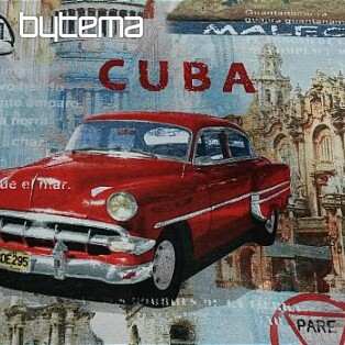 tkanina dekoracyjna CUBA w stylu retro